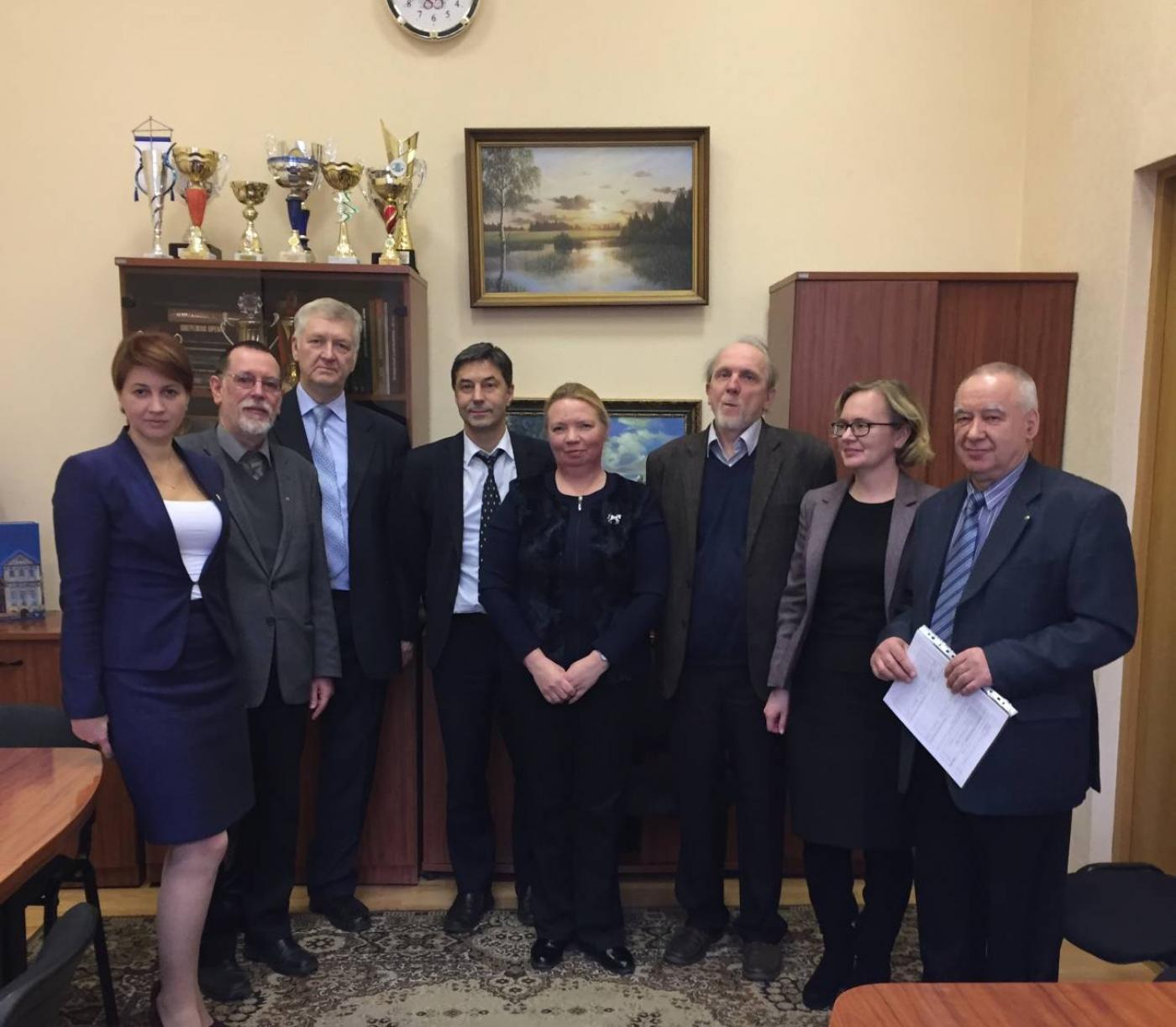Встреча представителей ЭФ с Новиковой Ольгой Валентиновной